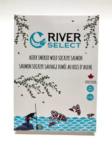 Alder Smoked Wild Sockeye Salmon by River Select Cooperative, Northern Secwepemc and Tsilqhot’in First Nations