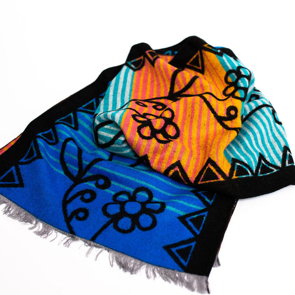 Brushed Silk Scarf | Mother Earth by Sharifah Marsden