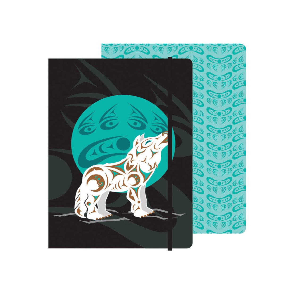 Hardcover Journal | Howling Wolf by Darrell Thorne