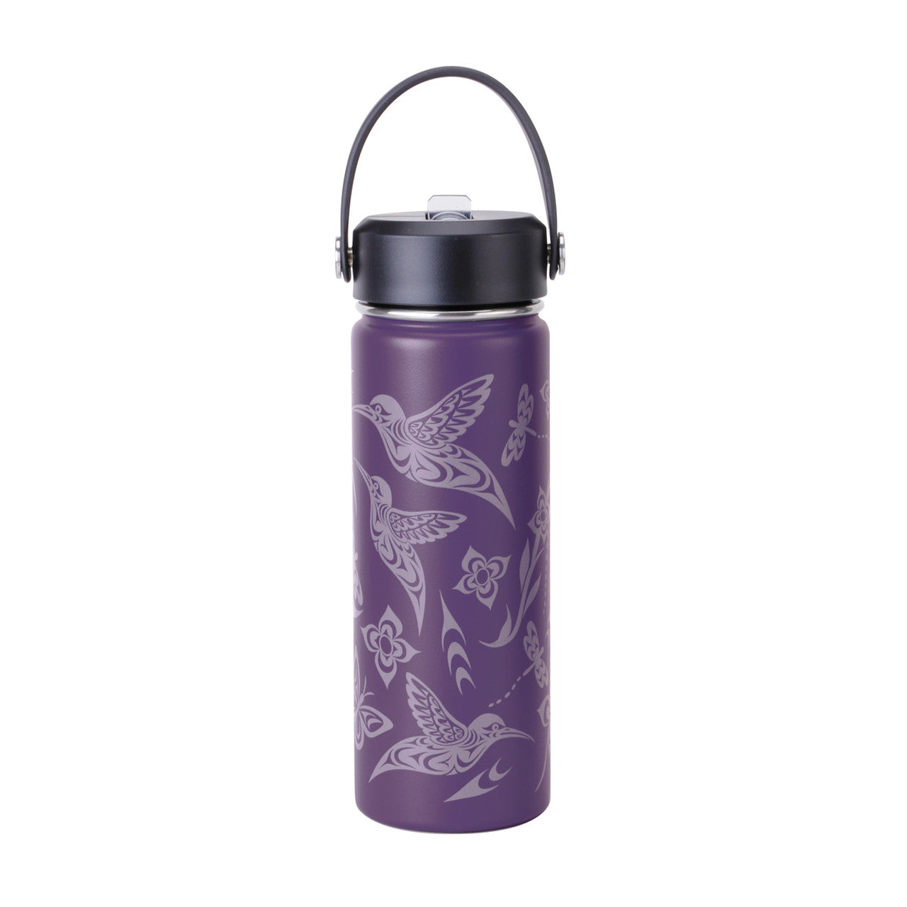 Wide Mouth Insulated Bottle | Hummingbird by Simone Diamond