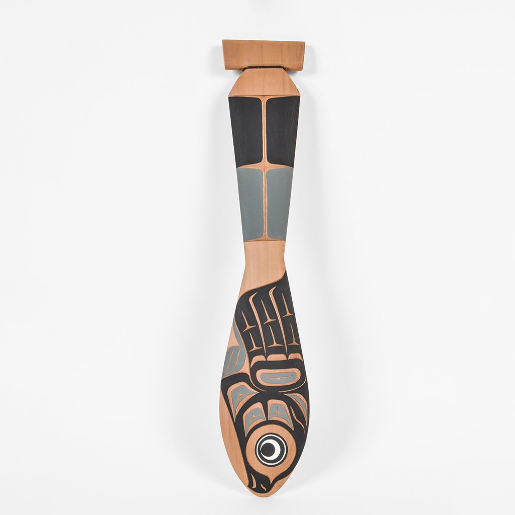 Miniature Red Cedar Paddles by Ross Henderson, Kwakwaka'wakw
