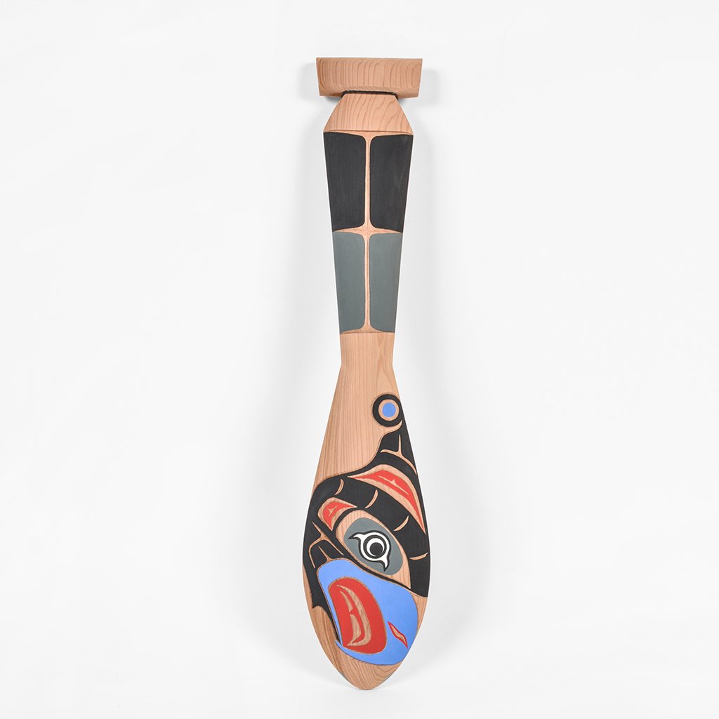 Miniature Red Cedar Paddles by Ross Henderson, Kwakwaka'wakw