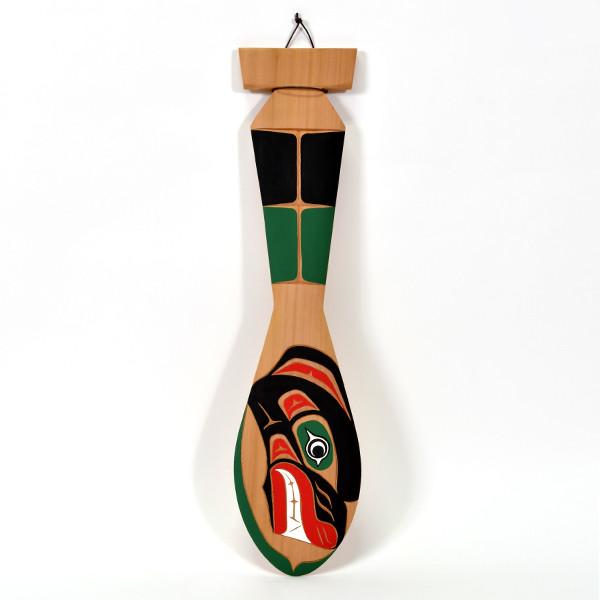 Miniature Red Cedar Paddles by Ross Henderson, Kwakwaka'wakw