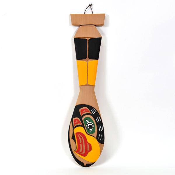 Miniature Red Cedar Paddles by Ross Henderson, Kwakwaka'wakw