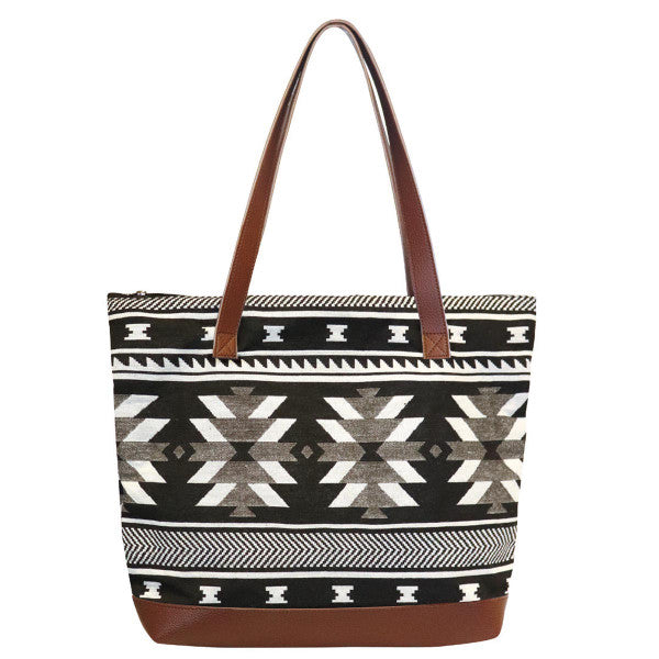 Woven Tote Bag | Visions of our Ancestors by Leila Stogan