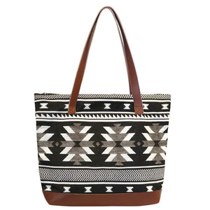 Woven Tote Bag | Visions of our Ancestors by Leila Stogan
