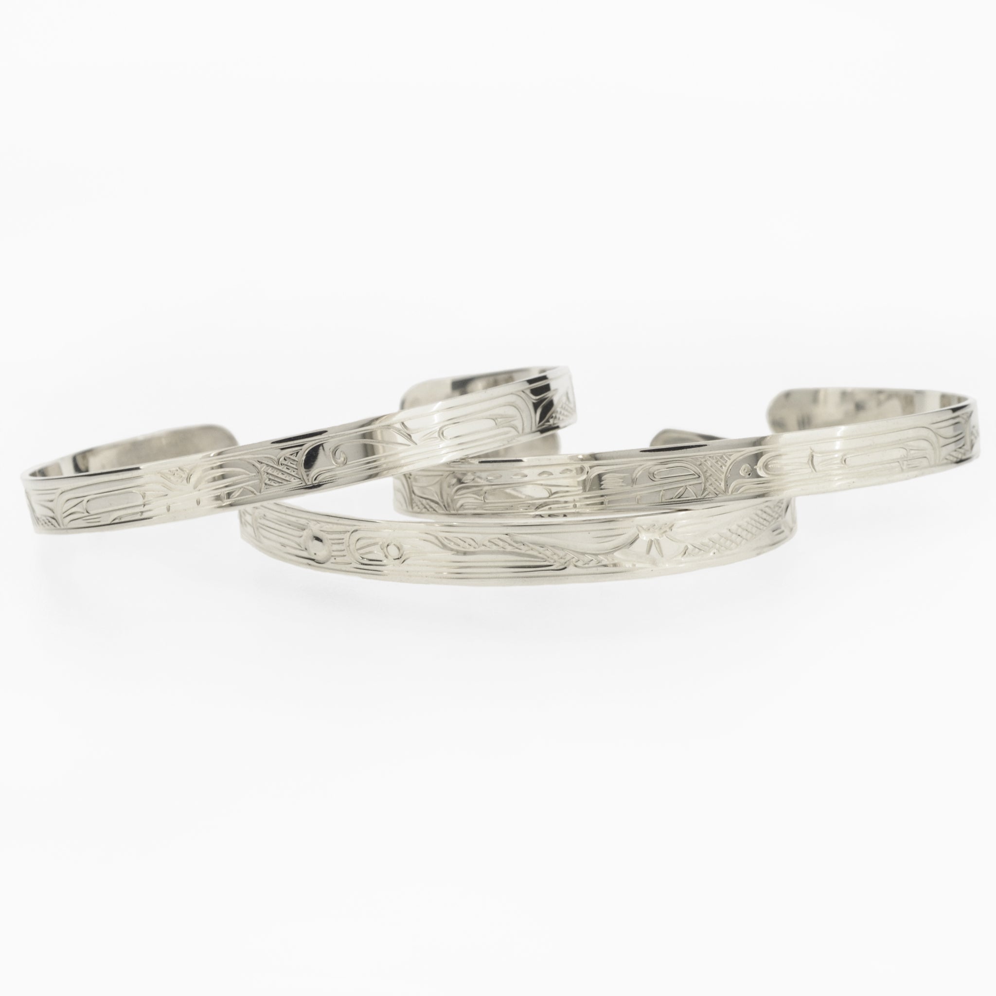 1/4" Sterling Silver Bracelets | Various Designs by Victoria Harper