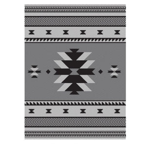 Woven Acrylic Blanket | Visions of Our Ancestors by Leila Stogan