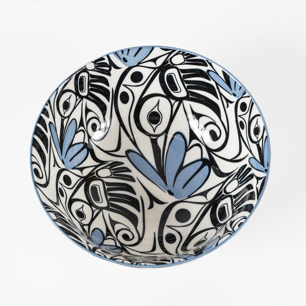 Fine Porcelain Bowl (Large) | Hummingbird by Bill Helin