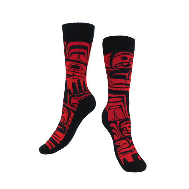 Art Socks | Eagle Crest by Ben Houstie - Bella Bella