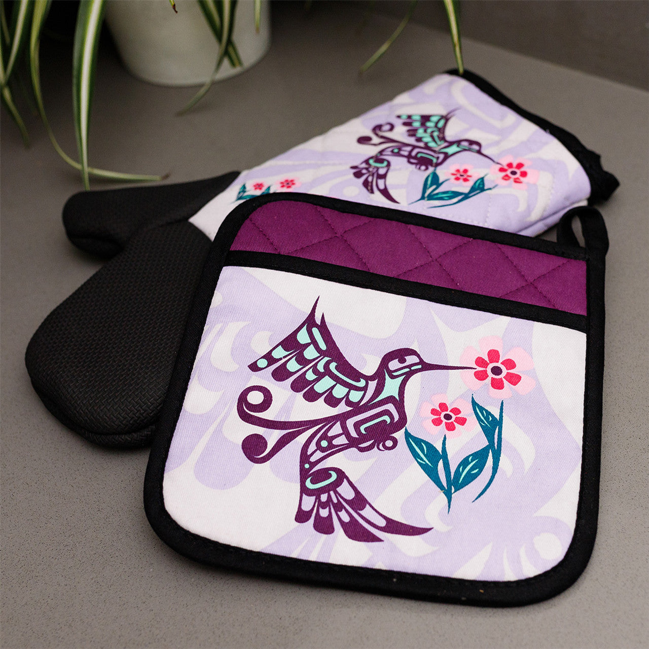 Neoprene Potholder | Hummingbird by Francis Dick