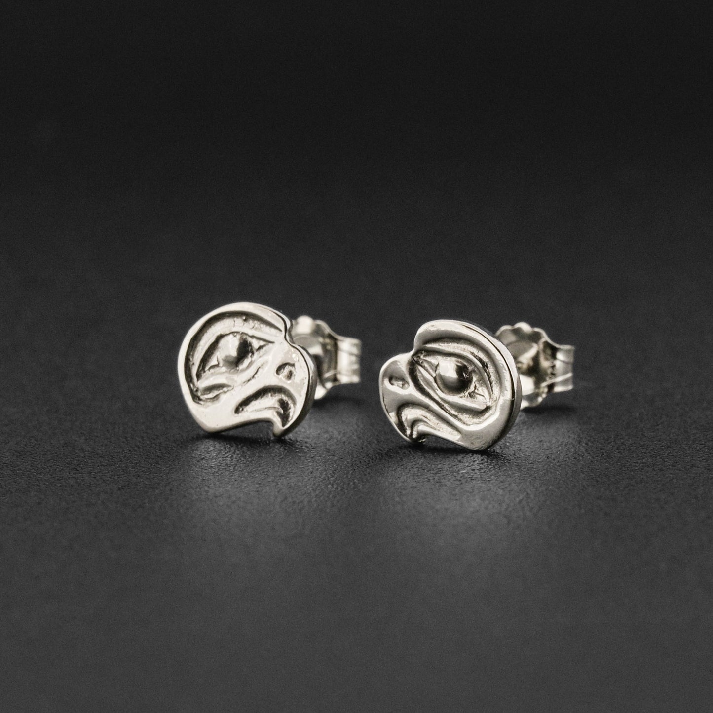 Sterling Sliver Figurative Stud Earrings | Various Designs by Carrie Matilpi