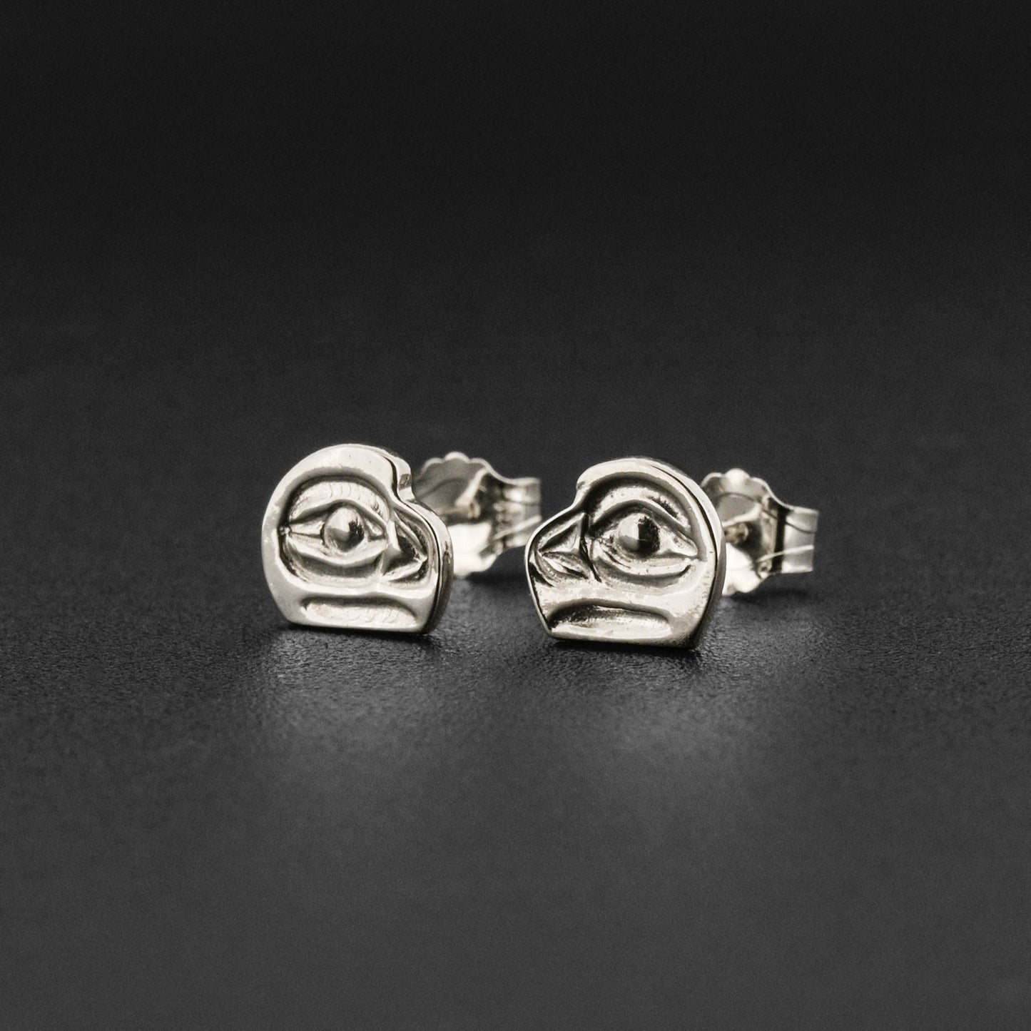 Sterling Sliver Figurative Stud Earrings | Various Designs by Carrie Matilpi