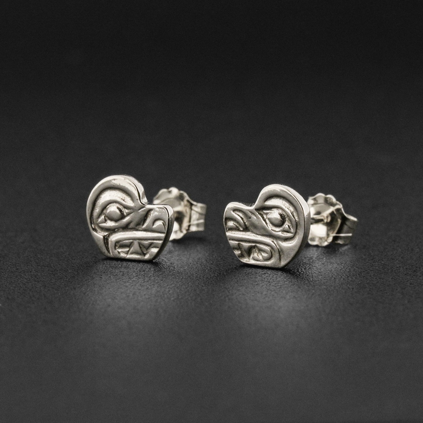 Sterling Sliver Figurative Stud Earrings | Various Designs by Carrie Matilpi