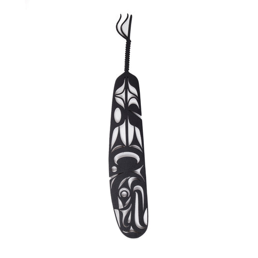 Steel Sculpture | Eagle Feather by Joe Wilson (Sxwaset)