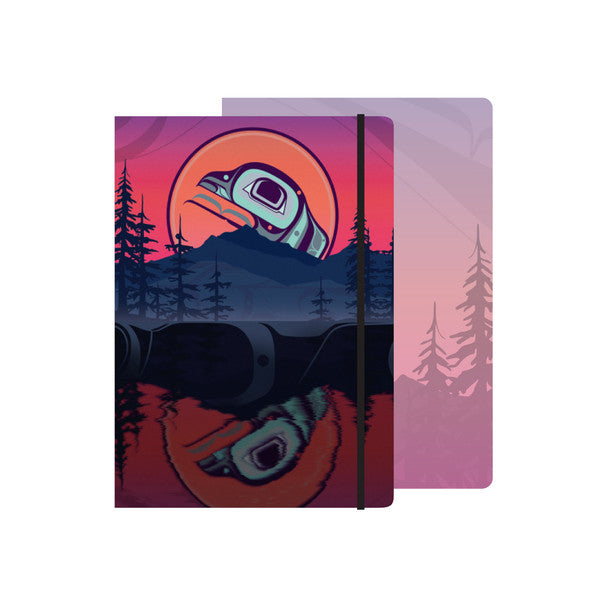 Hardcover Journal | The Light Keeper by Adam Lewis - Kwakwaka'wakw, Liǧʷiłdax̌ʷ, We Wai Kai