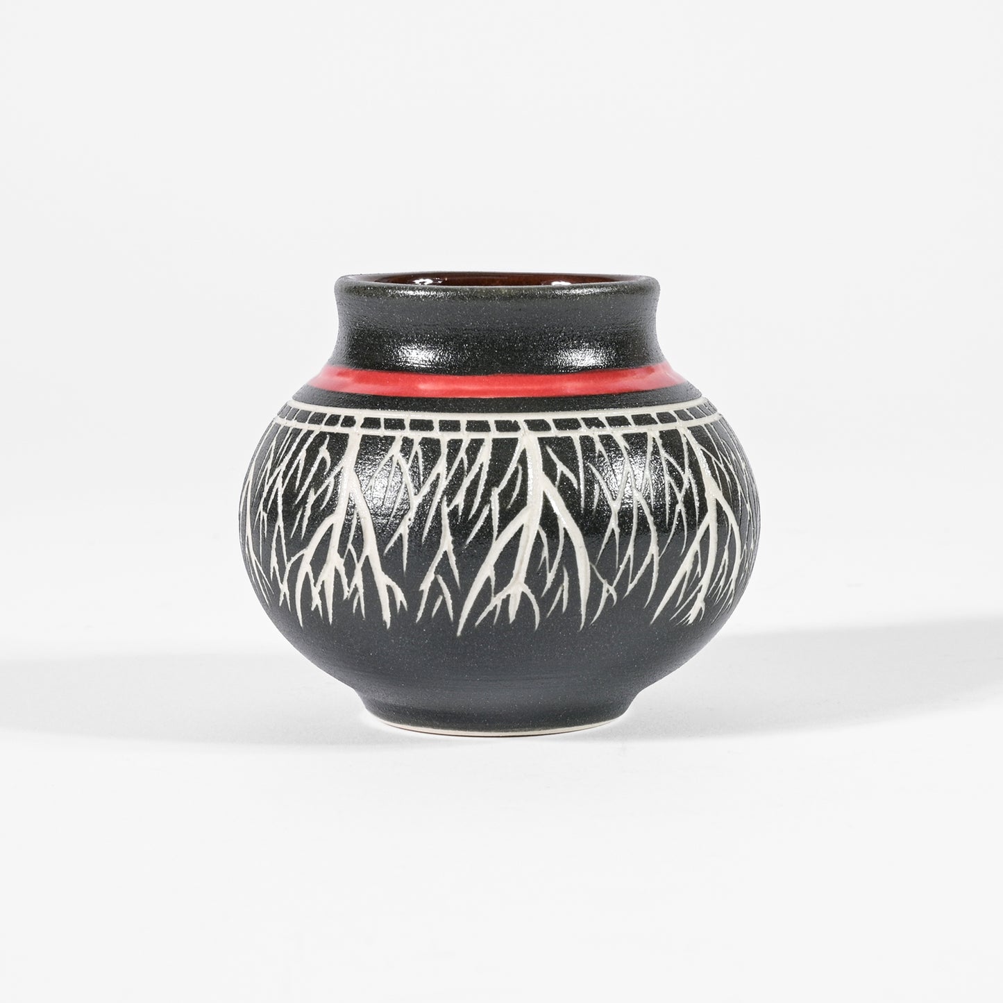 Hand Carved Ceramic Bowl | Roots by Patrick Leach