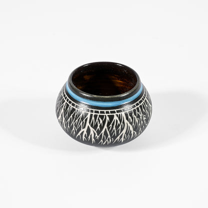 Hand Carved Ceramic Bowl | Roots by Patrick Leach