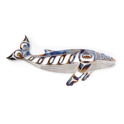 Steel Sculpture | Humpback Whale by Trevor Husband
