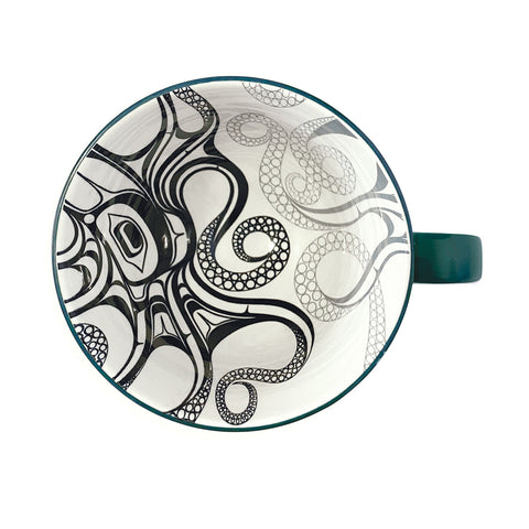 Porcelain Art Mug | Octopus by Ernest Swanson