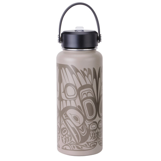 Wide Mouth Insulated Bottle | Eagle Flight by Paul Windsor