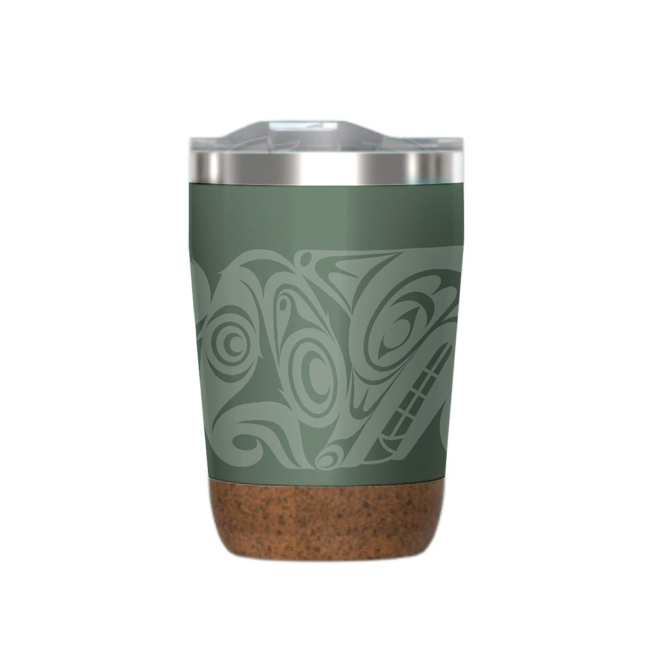 Cork Based Travel Mugs | Urban Wolf by Maynard Johnny Jr