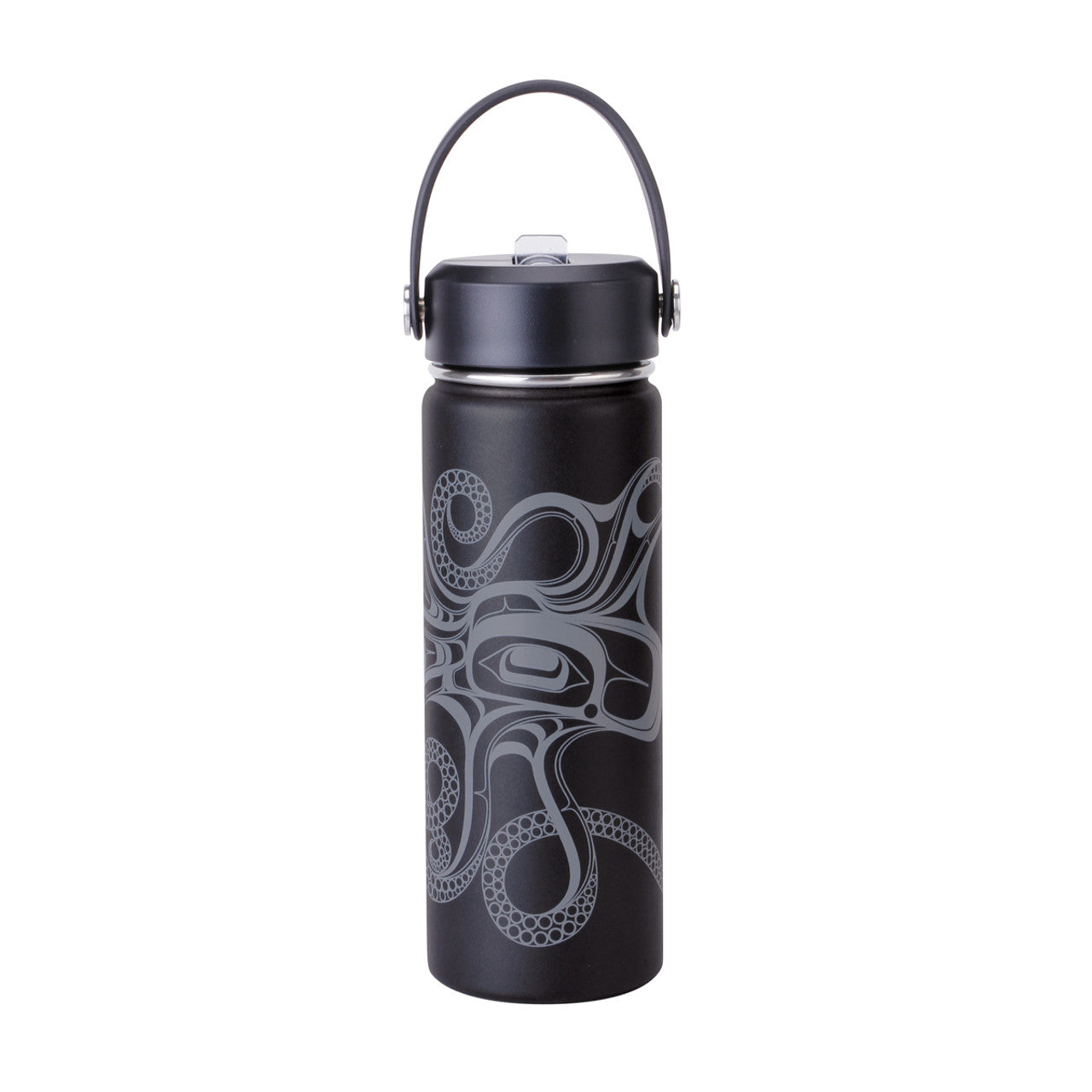 Wide Mouth Insulated Bottle | Octopus (Nuu) by Ernest Swanson