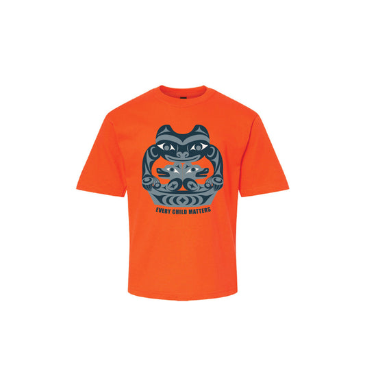 Every Child Matters (The Journey) Orange Youth T-shirt by Simone Diamond