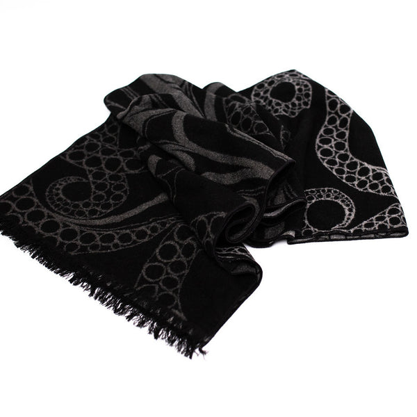 Brushed Silk Scarf | Octopus (Nuu) by Ernest Swanson