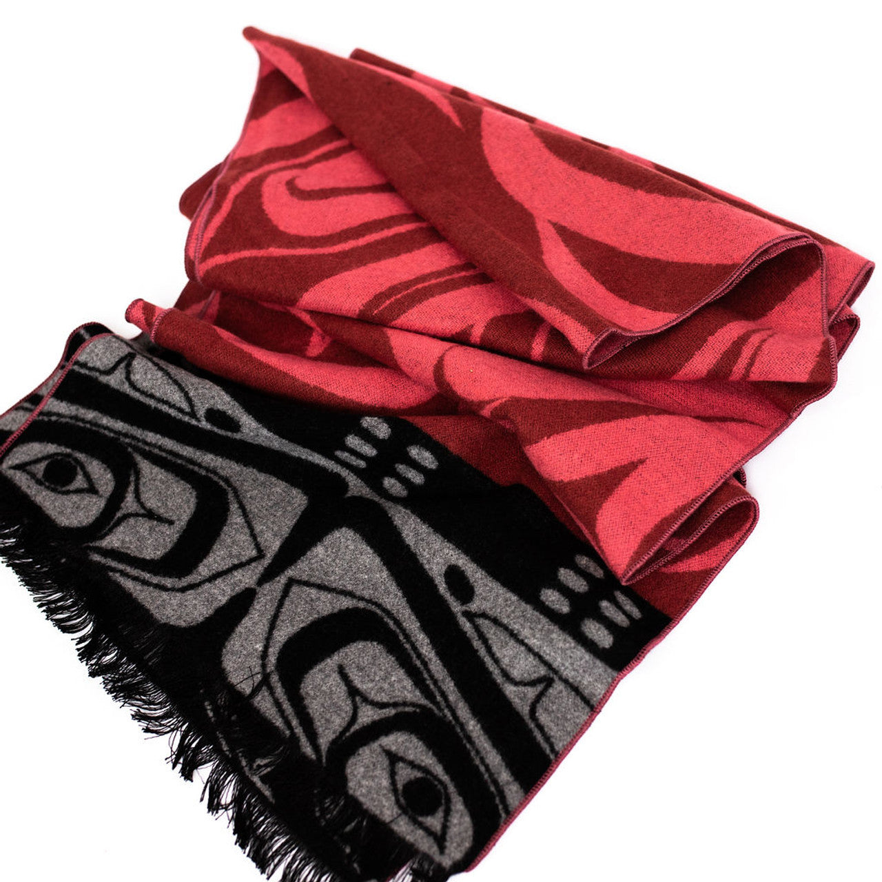 Brushed Silk Scarf | Raven Box by Allan Weir