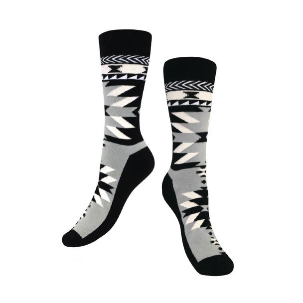 Art Socks | Visions of Our Ancestors by Leila Stogan - Coast Salish, Musqueam