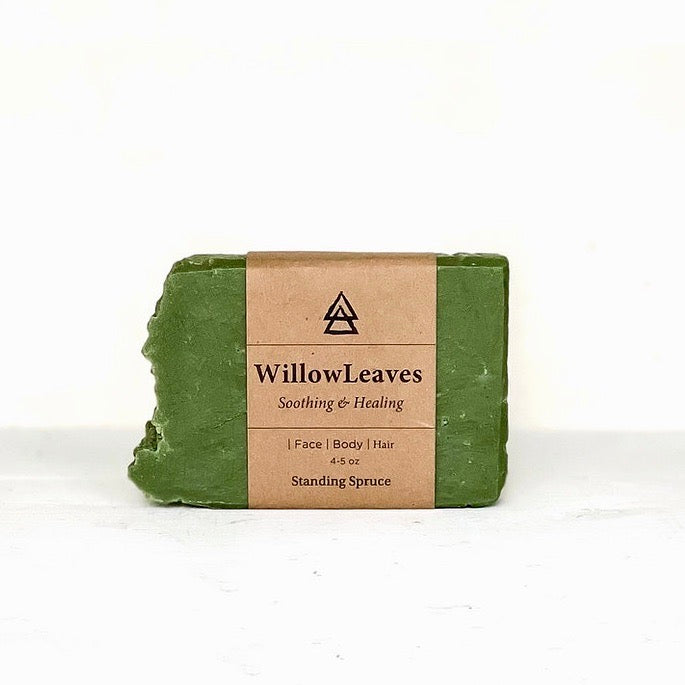 Handmade Soap Bar | Willow Leaves by Lesley Assu