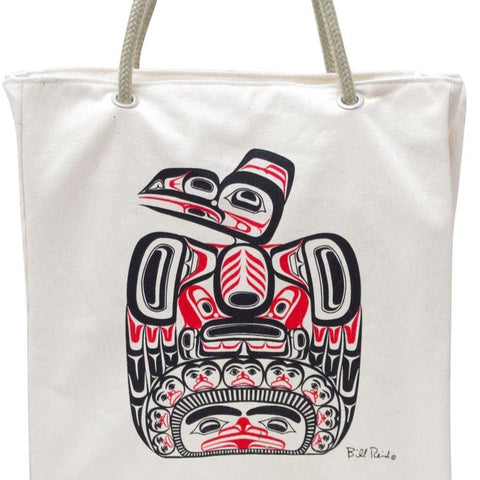 Eco Tote Bag | Children of the Raven by Bill Reid