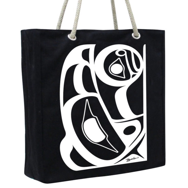 Eco Tote Bag | Raven by Roy Henry Vickers
