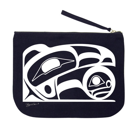 Zipper Pouch | Raven by Roy Henry Vickers