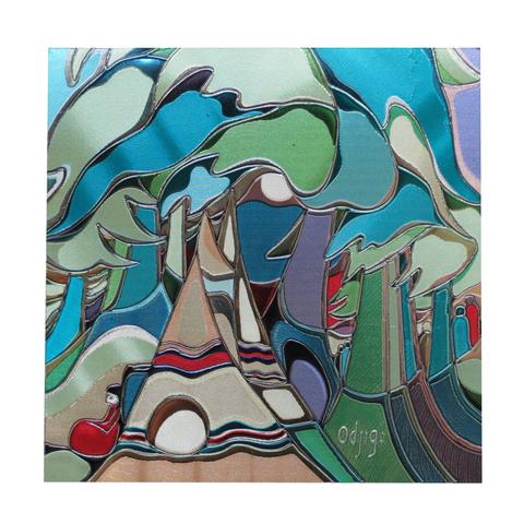 Metallic Magnets | And Some Watched the Sunset by Daphne Odjig