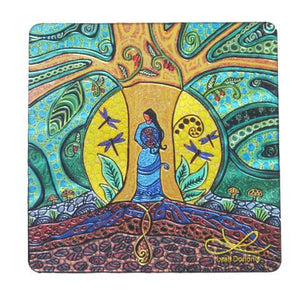 Metallic Magnet | Strong Earth Woman by Leah Dorion