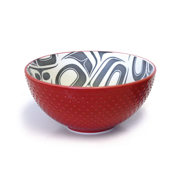 Porcelain Art Bowl | Transforming Eagle by Ryan Cranmer