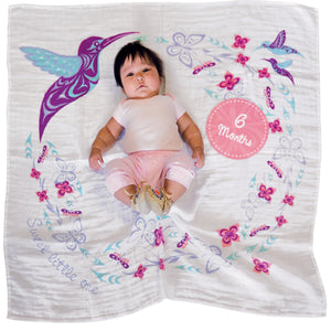 Baby Blanket | Hummingbird by Simone Diamond