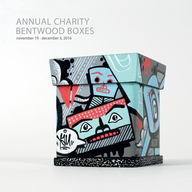 Lattimer Gallery Annual Charity Bentwood Boxes - Book Collection