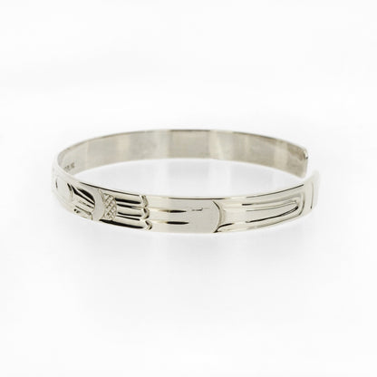 1/4" Sterling Silver Bracelet | Frog by Carrie Matilpi