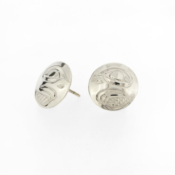 Sterling Sliver Stud Earrings | Various Designs by Carrie Matilpi