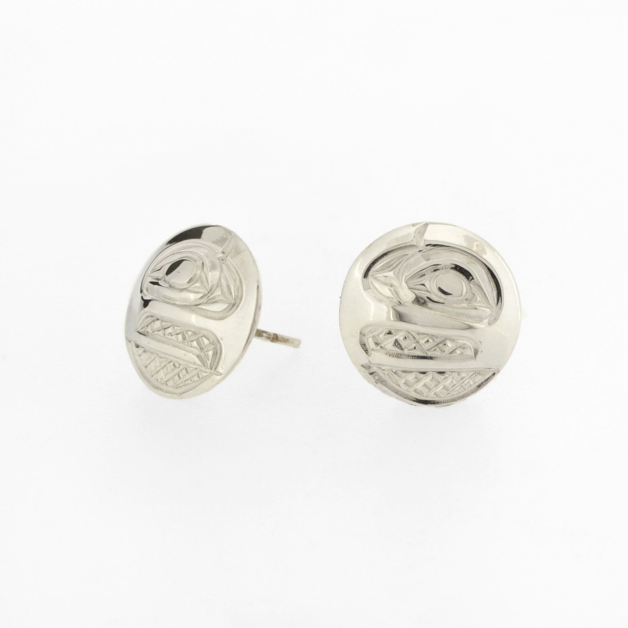 Sterling Sliver Stud Earrings | Various Designs by Carrie Matilpi