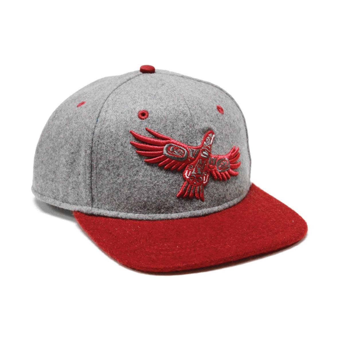 Cotton Twill Snapback Hat | Soaring Eagle by Corey Bulpitt