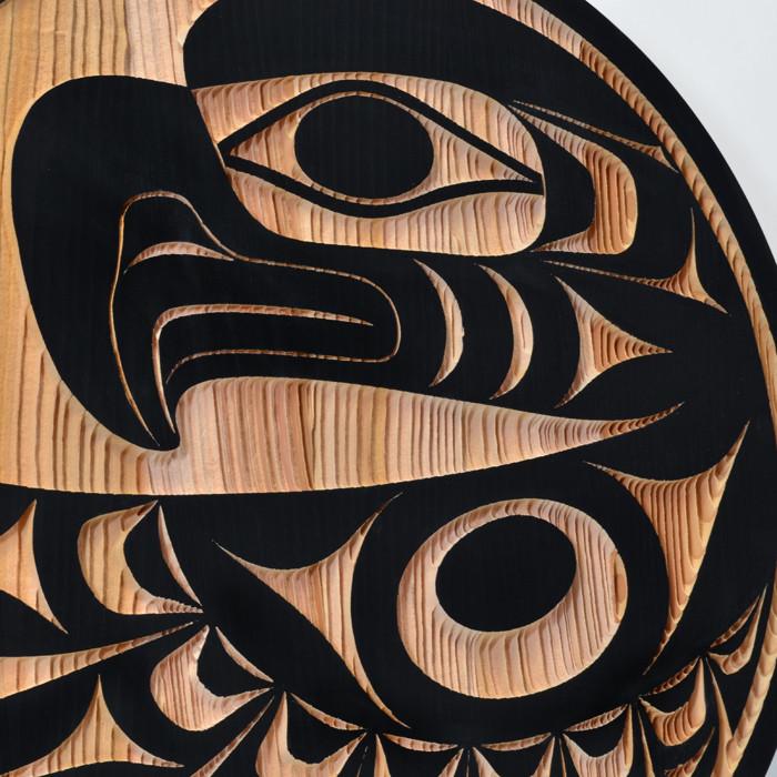 12" Red Cedar Panel | Eagle by Doug Horne