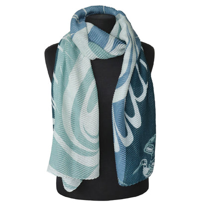 Eco Scarf | Blue Heron by Paul Windsor