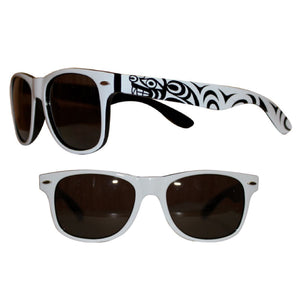 Glossy Frame Duotone UV 400 Sunglasses | Bear by Maynard Johnny Jr.