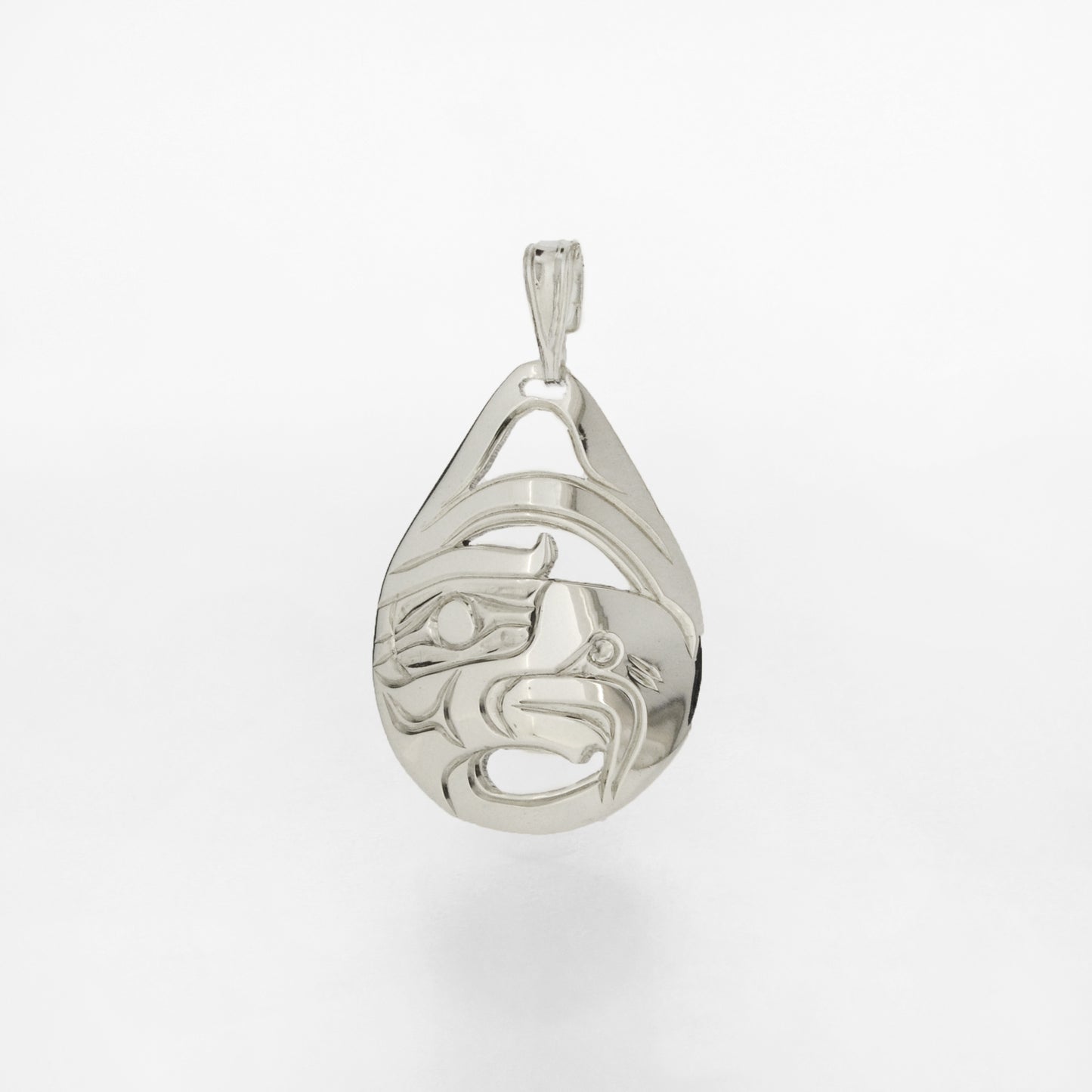 Sterling Silver Teardrop Pendant | Various Designs by Harold Alfred