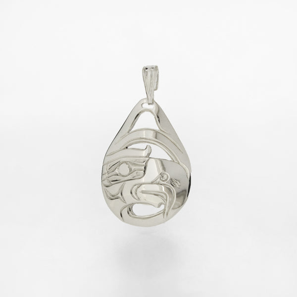 Sterling Silver Teardrop Pendant | Various Designs by Harold Alfred