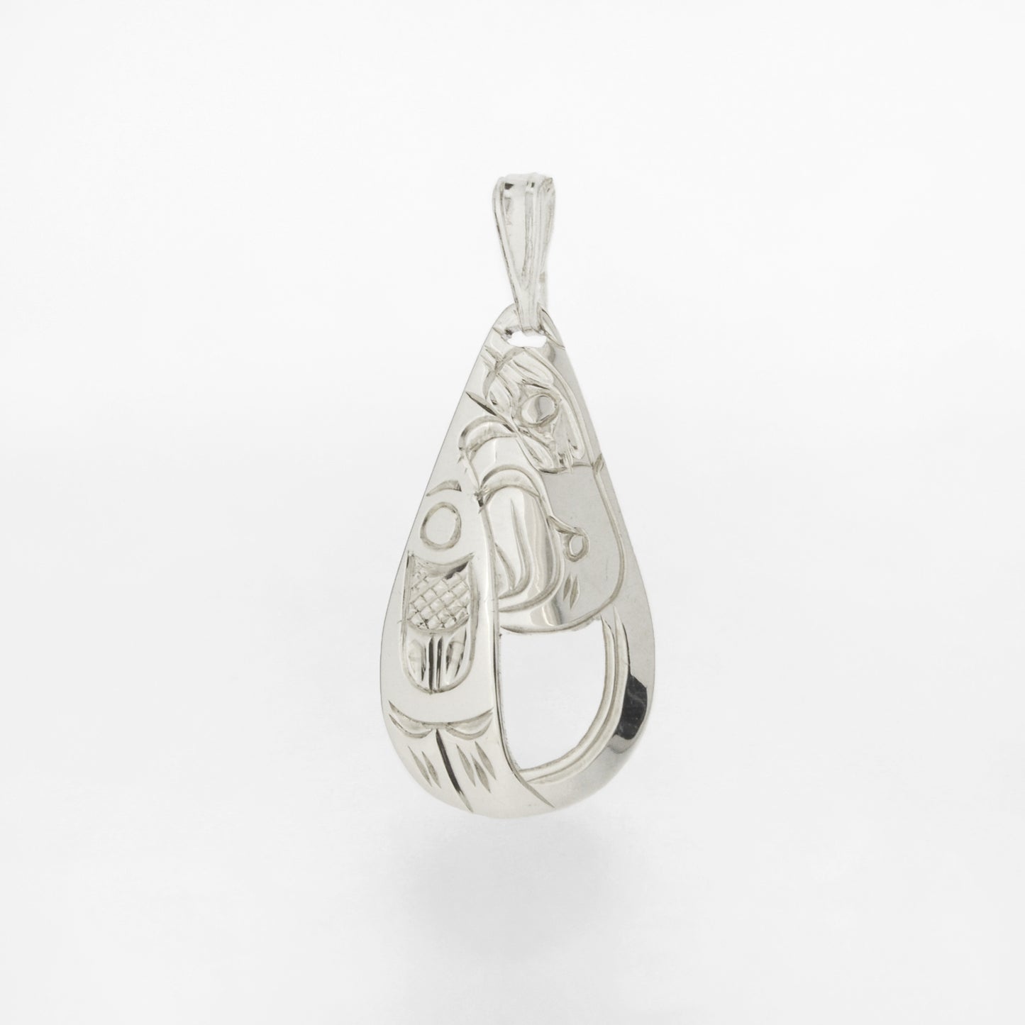 Sterling Silver Teardrop Pendant | Various Designs by Harold Alfred